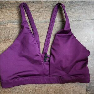 Victoria's Secret VSX Sport High Support Purple Sports Bra | Size Large NWOT